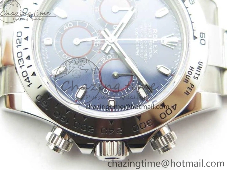 MiroTime 0328 Daytona 116509 SS Noob 1:1 Best Edition 904L SS Case and Bracelet Blue Dial SA4130 V AllSeason 3180